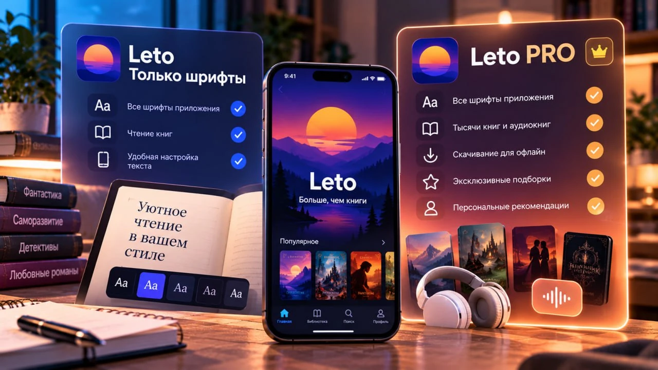 Только шрифты или полный PRO - что выбрать