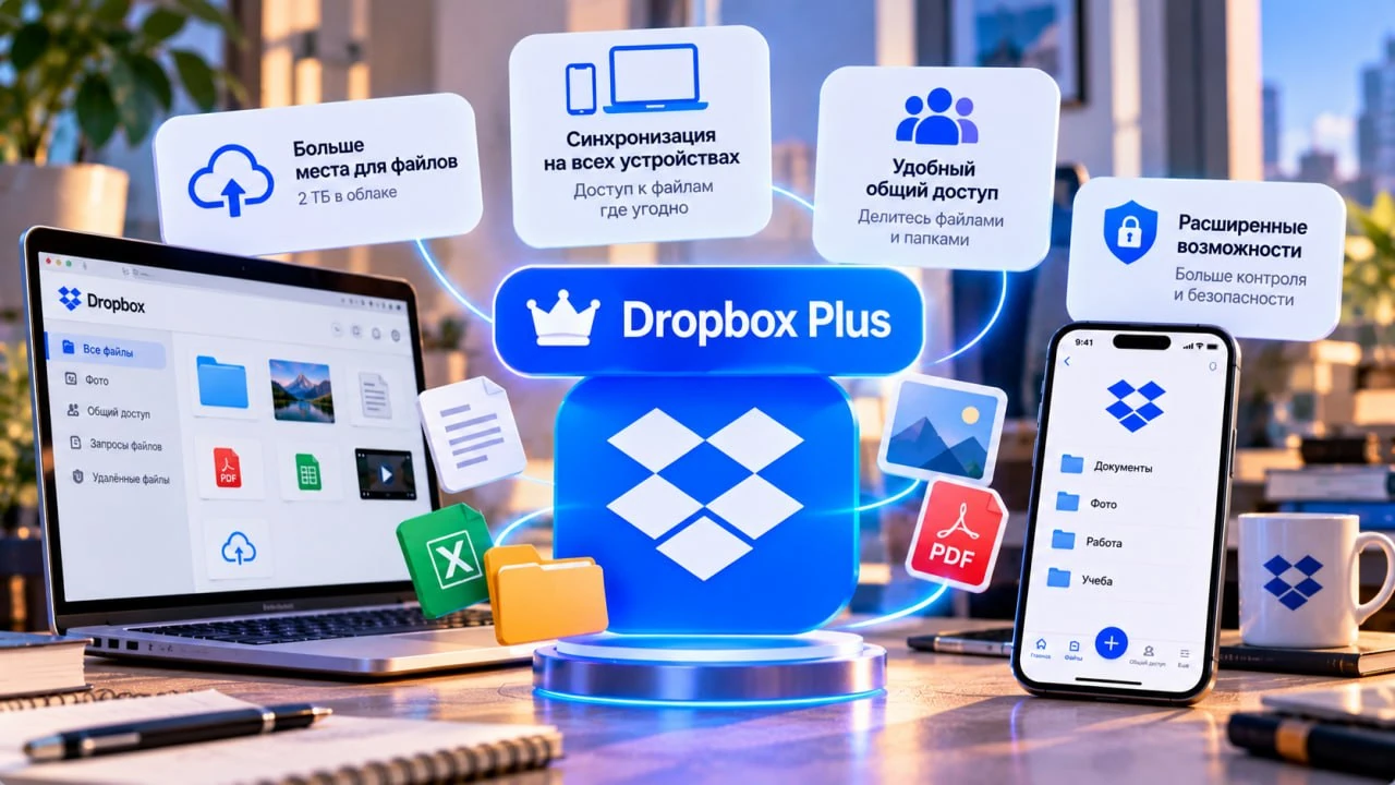 Что такое Dropbox Plus