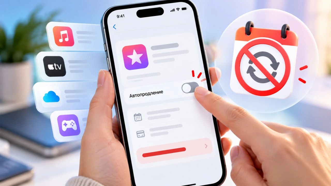 Как отменить подписку на iPhone и отключить автопродление