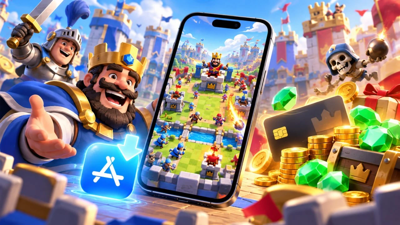 Clash Royale на iPhone: как скачать бесплатно и купить донат в 2026 году