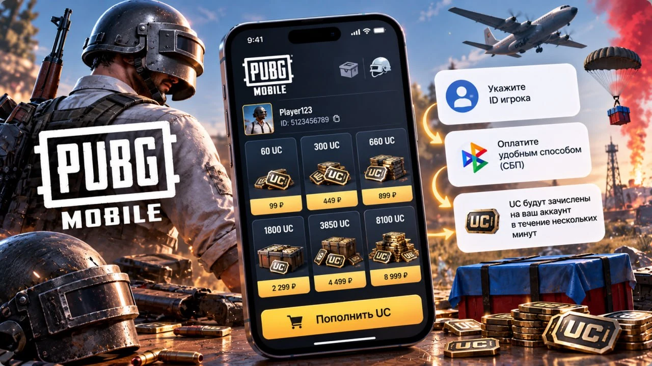 Как задонатить в PUBG Mobile из России в 2026 году