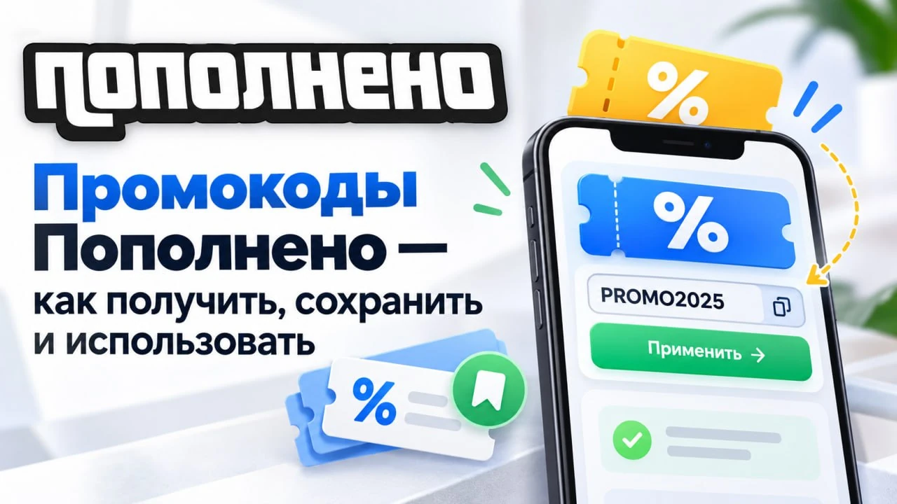 Промокоды Popolneno