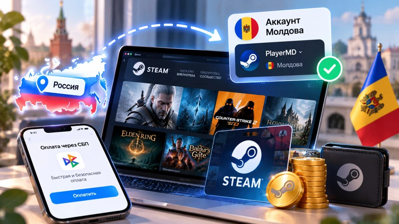 Можно ли пополнить Steam из России