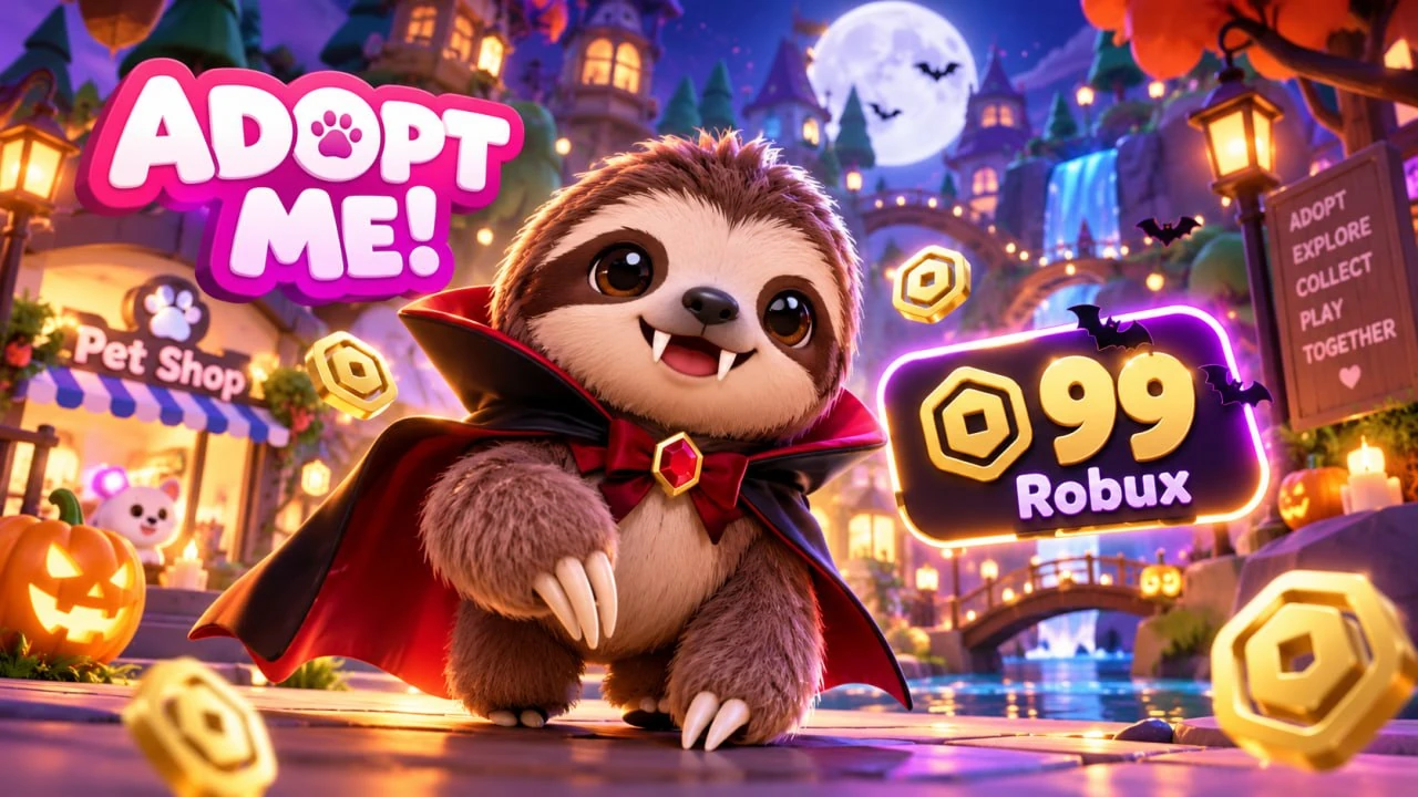 Купить Count Slothula в Adopt Me — цена 99 Robux в 2026 году
