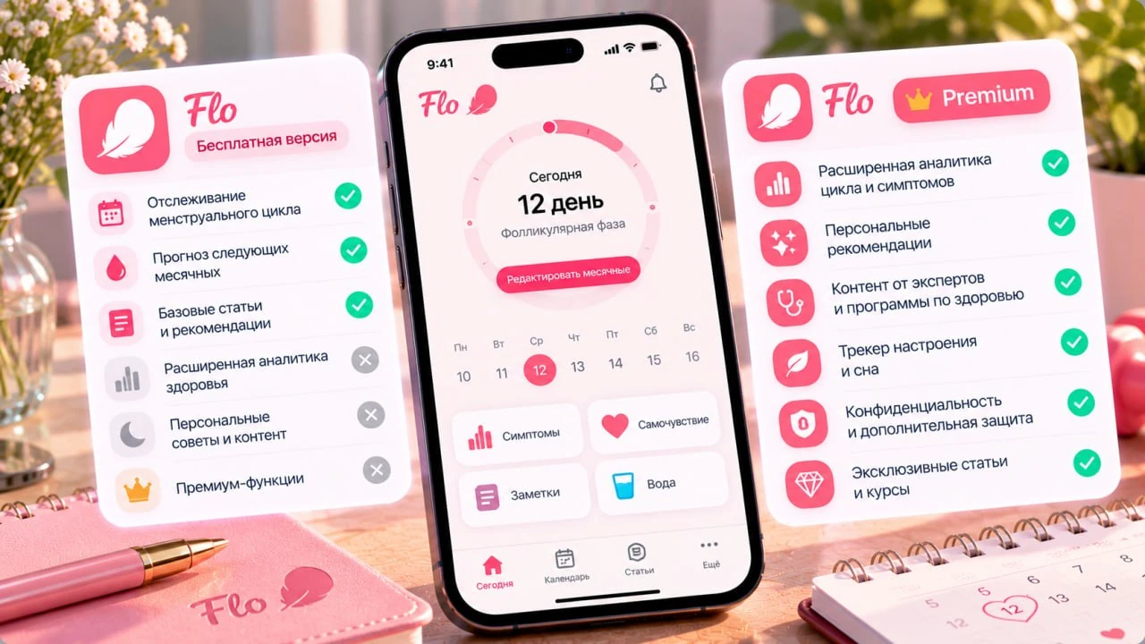 Flo бесплатный или платный