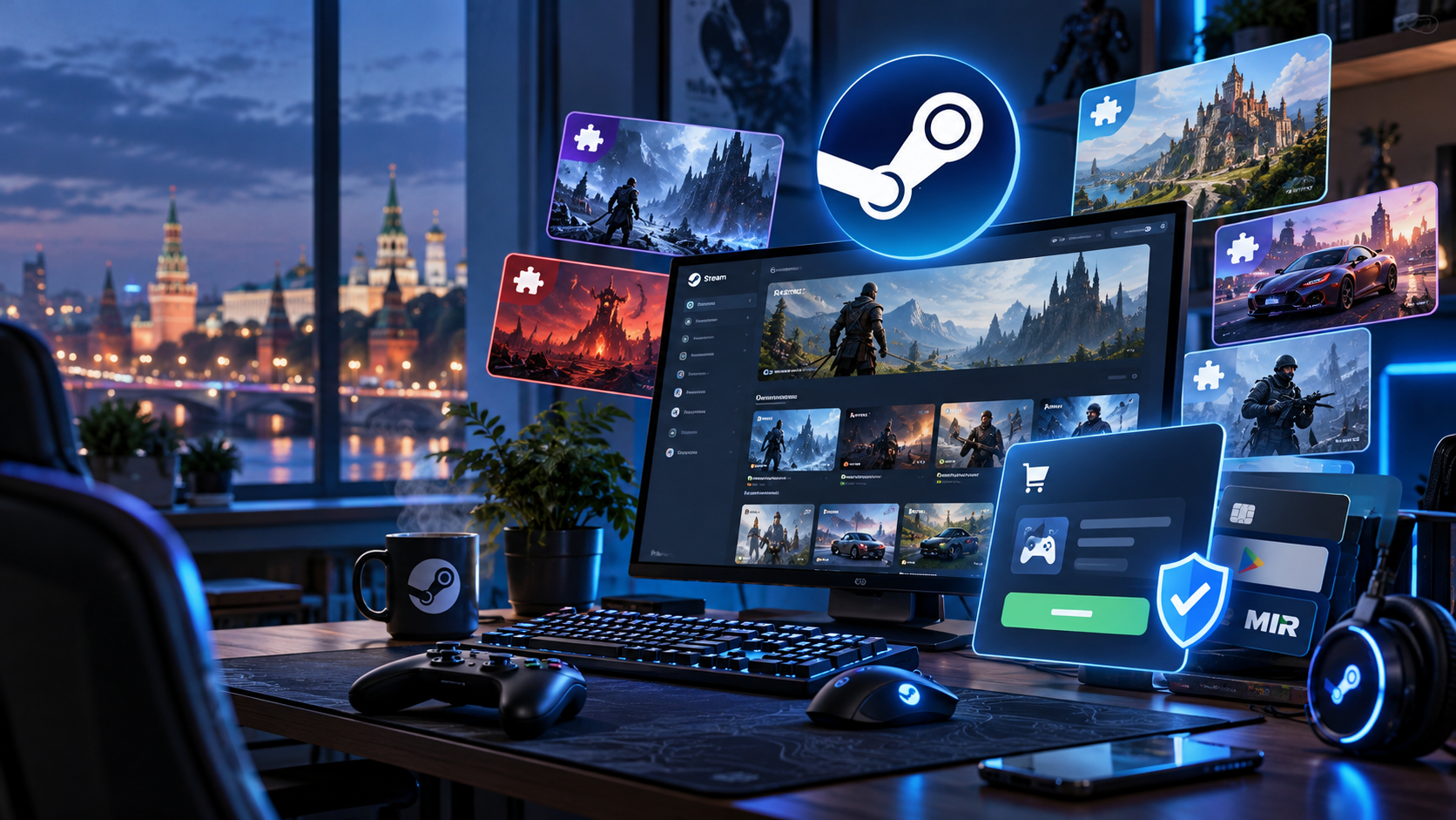 Как купить DLC в Steam в России в 2026 году