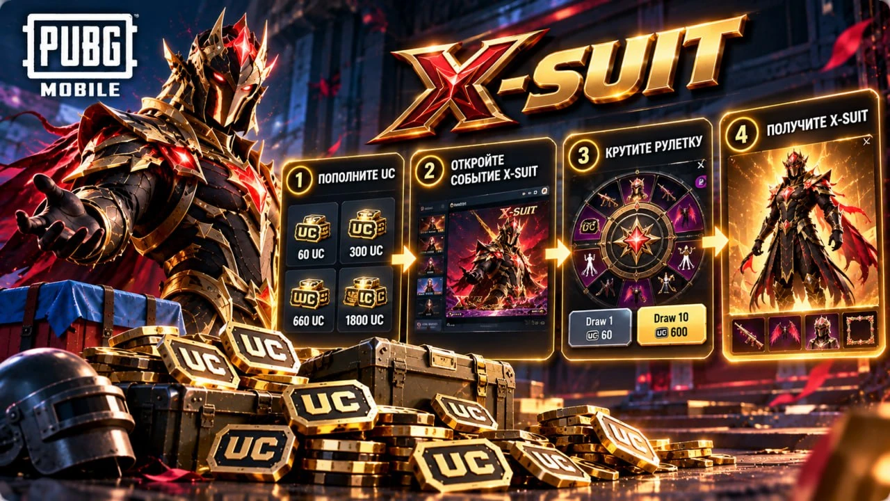 Как получить X-Suit за UC