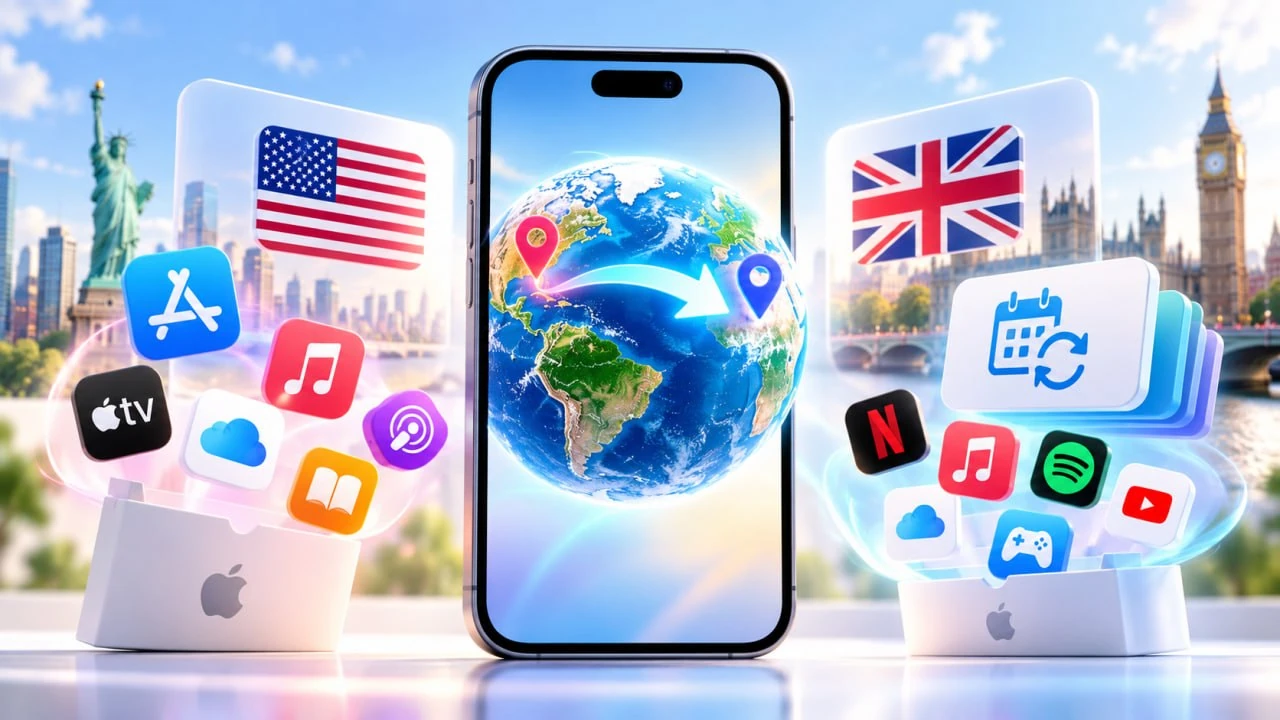 Что будет с приложениями и подписками после смены региона Apple ID