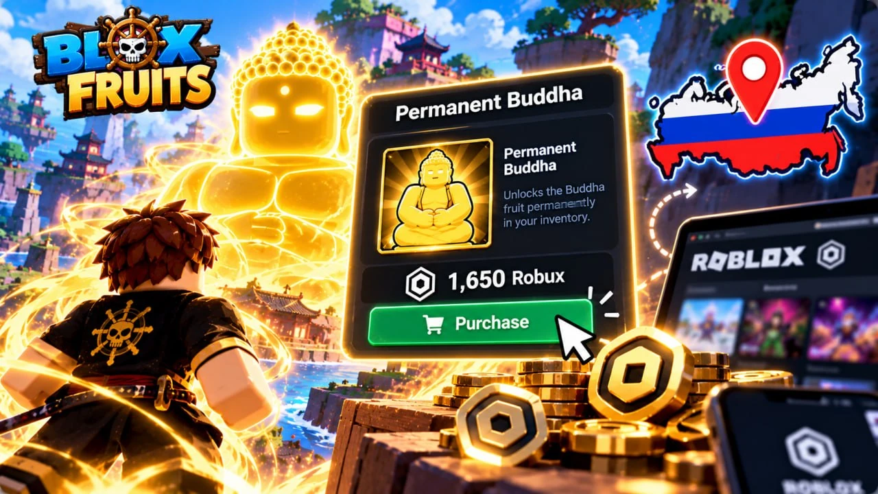Где купить Robux для Permanent Buddha из России