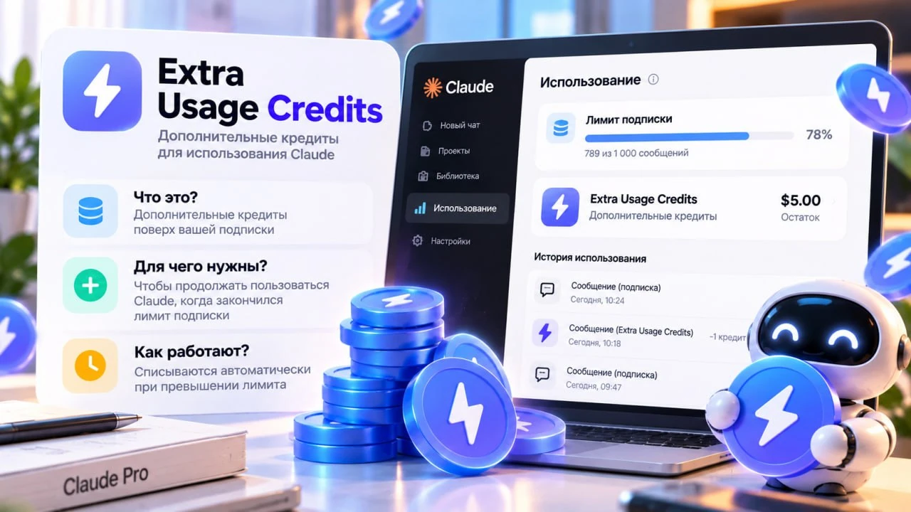 Что такое Extra Usage Credits