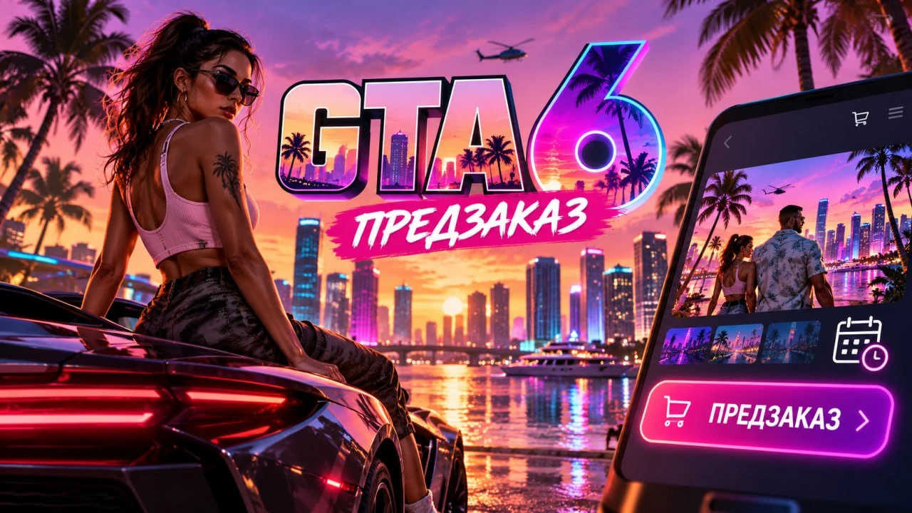 Как оформить предзаказ GTA 6 через Popolneno
