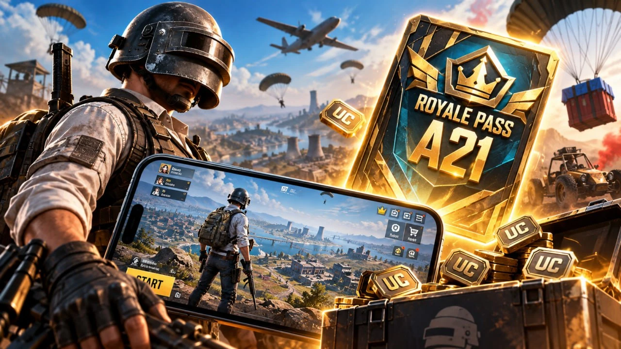Как купить Royale Pass A21 в PUBG Mobile из России в 2026 году