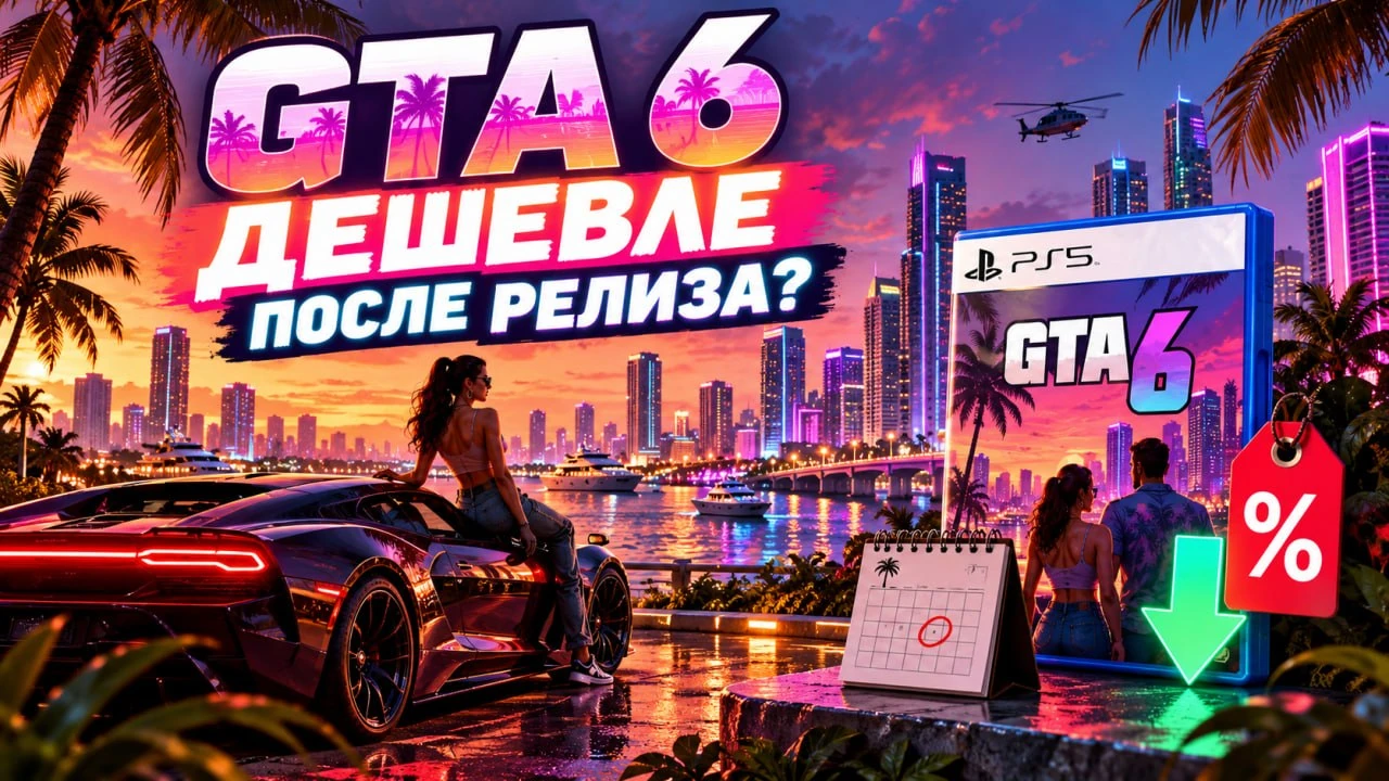 Можно ли купить GTA 6 дешевле после релиза