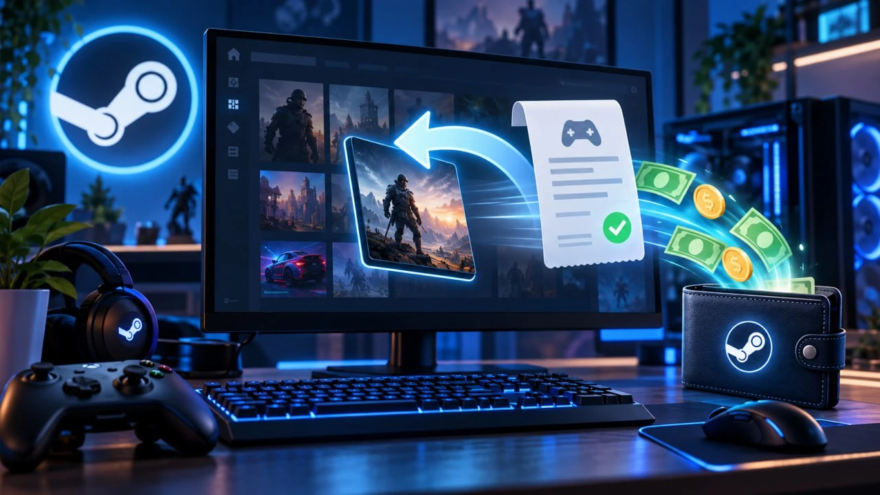 Как вернуть игру в Steam и получить деньги обратно