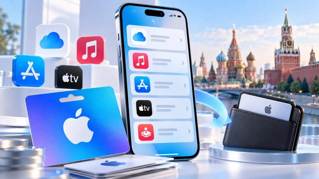 Как оплатить подписки Apple в России в 2026 году