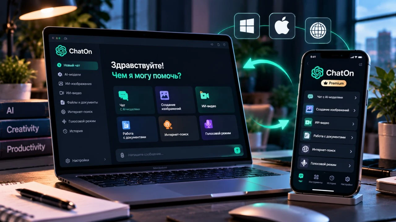 Будет ли ChatOn Premium работать на компьютере