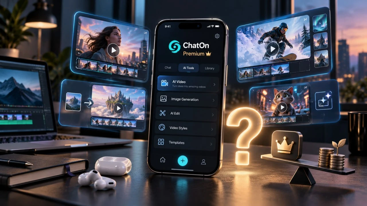 Стоит ли покупать ChatOn Premium ради ИИ-видео