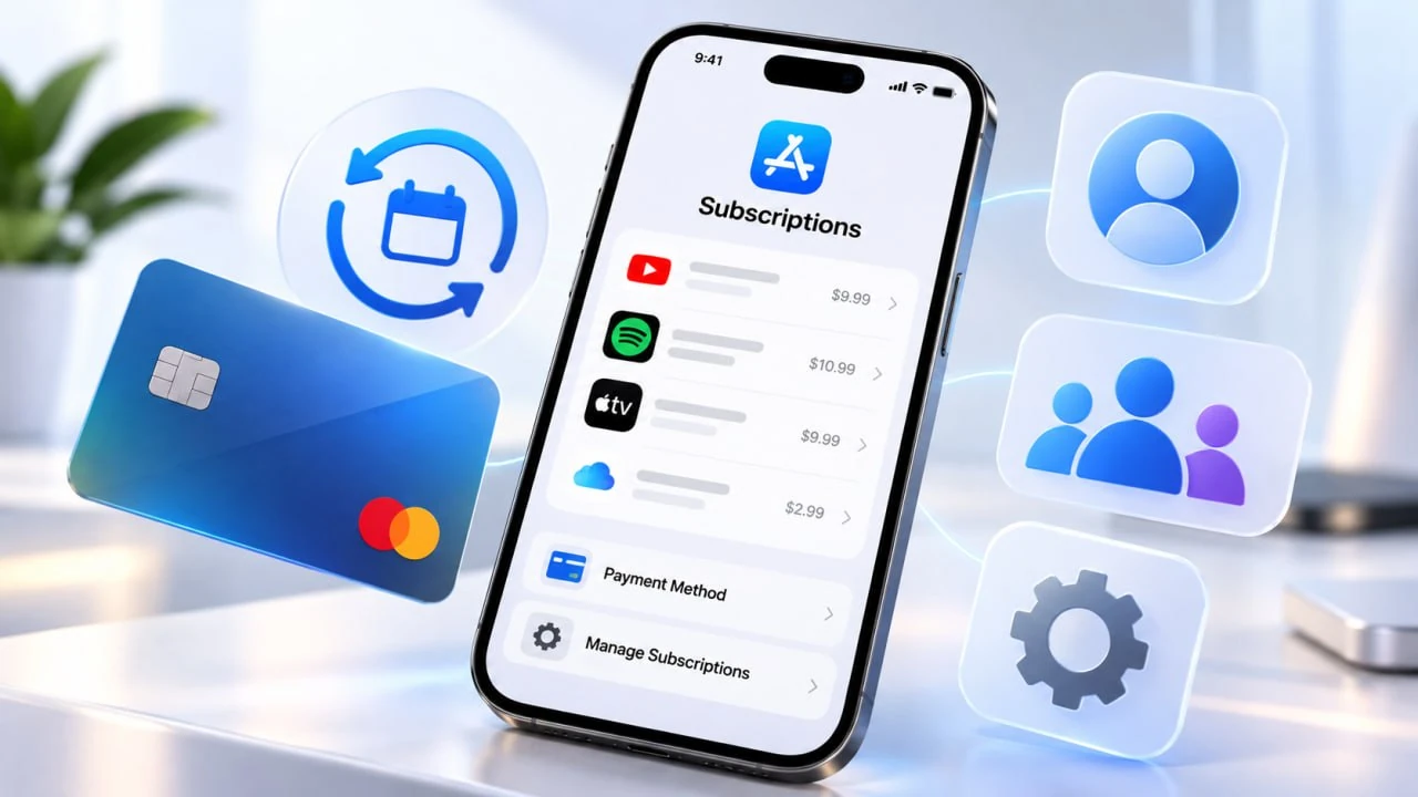 Кто управляет оплатой подписки с iPhone