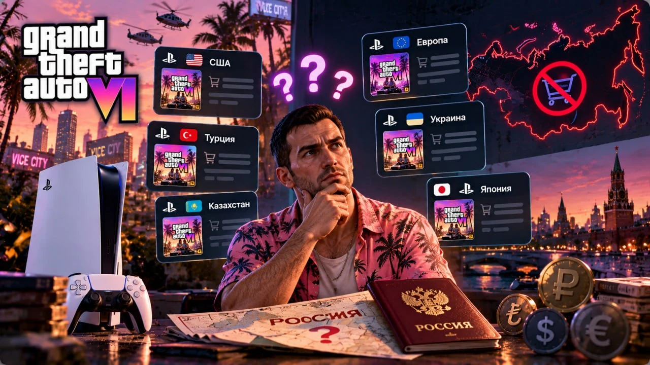 Почему в России нет одной цены GTA 6