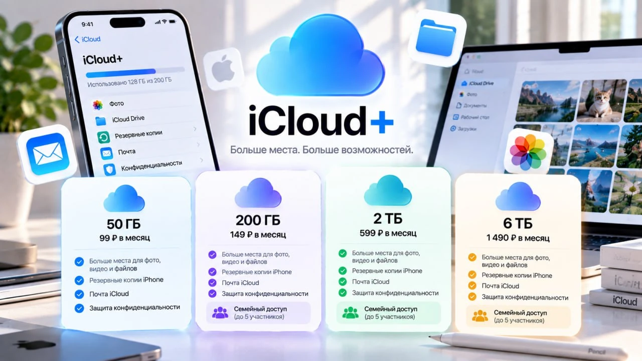 iCloud+ не продлевается: что делать и что будет с фото