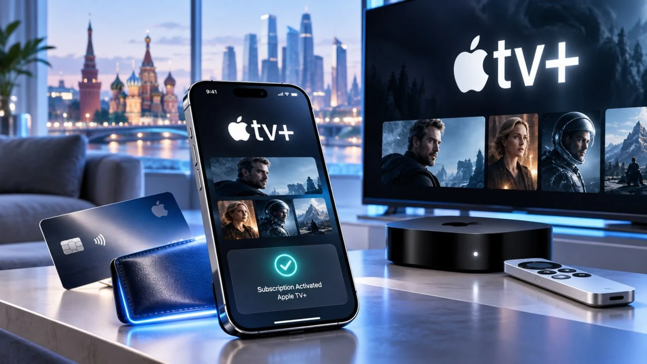 Как оплатить Apple TV+ в России в 2026 году