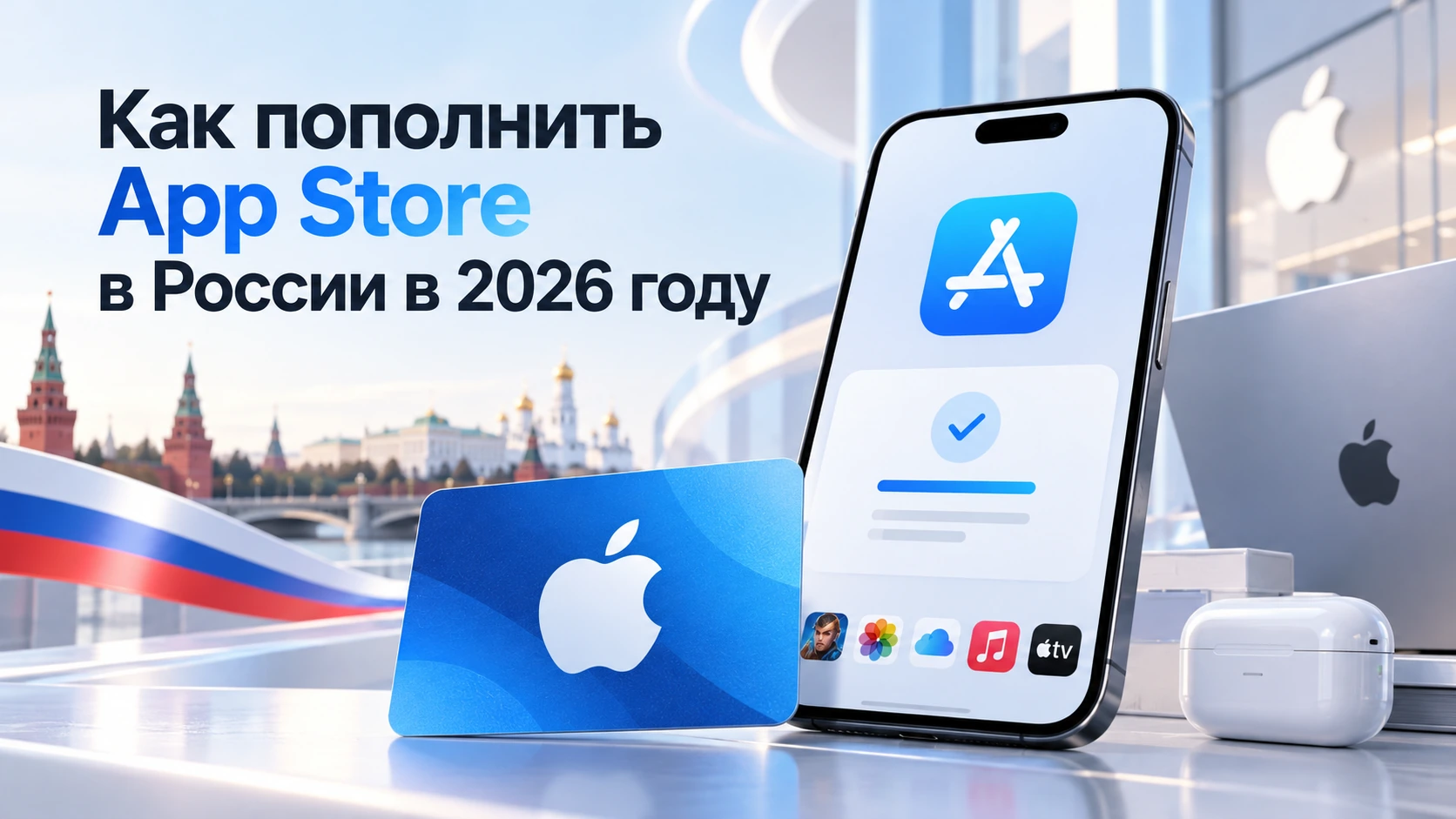 Как пополнить App Store в России в 2026 году