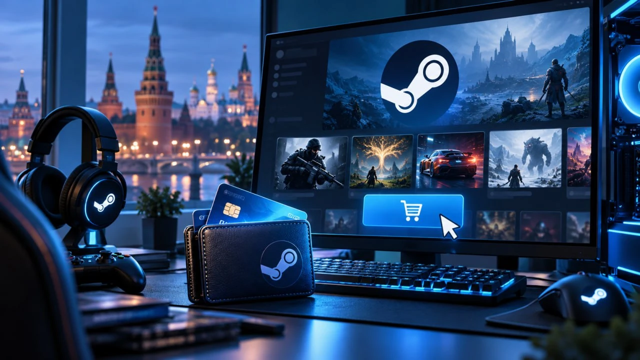 Как покупать игры в Steam в России в 2026 году