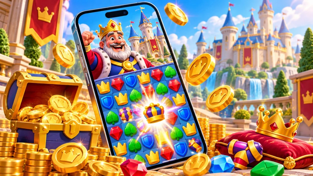 Как скачать Royal Match бесплатно и купить монеты на iPhone в 2026 году